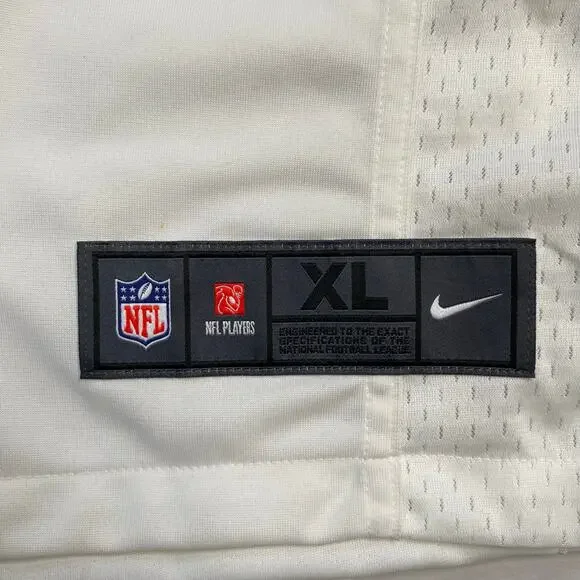 NWT Vintage 1990's Nike Houston Texans Deshaun Watson #4 Jersey Size XL White - Picture 5 of 9